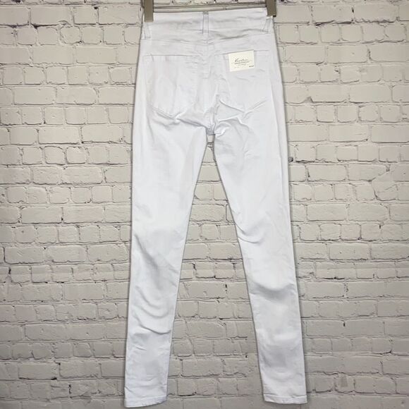 Kancan Estilo High Rise Skinny Jeans White 23 NWT - Picture 6 of 13